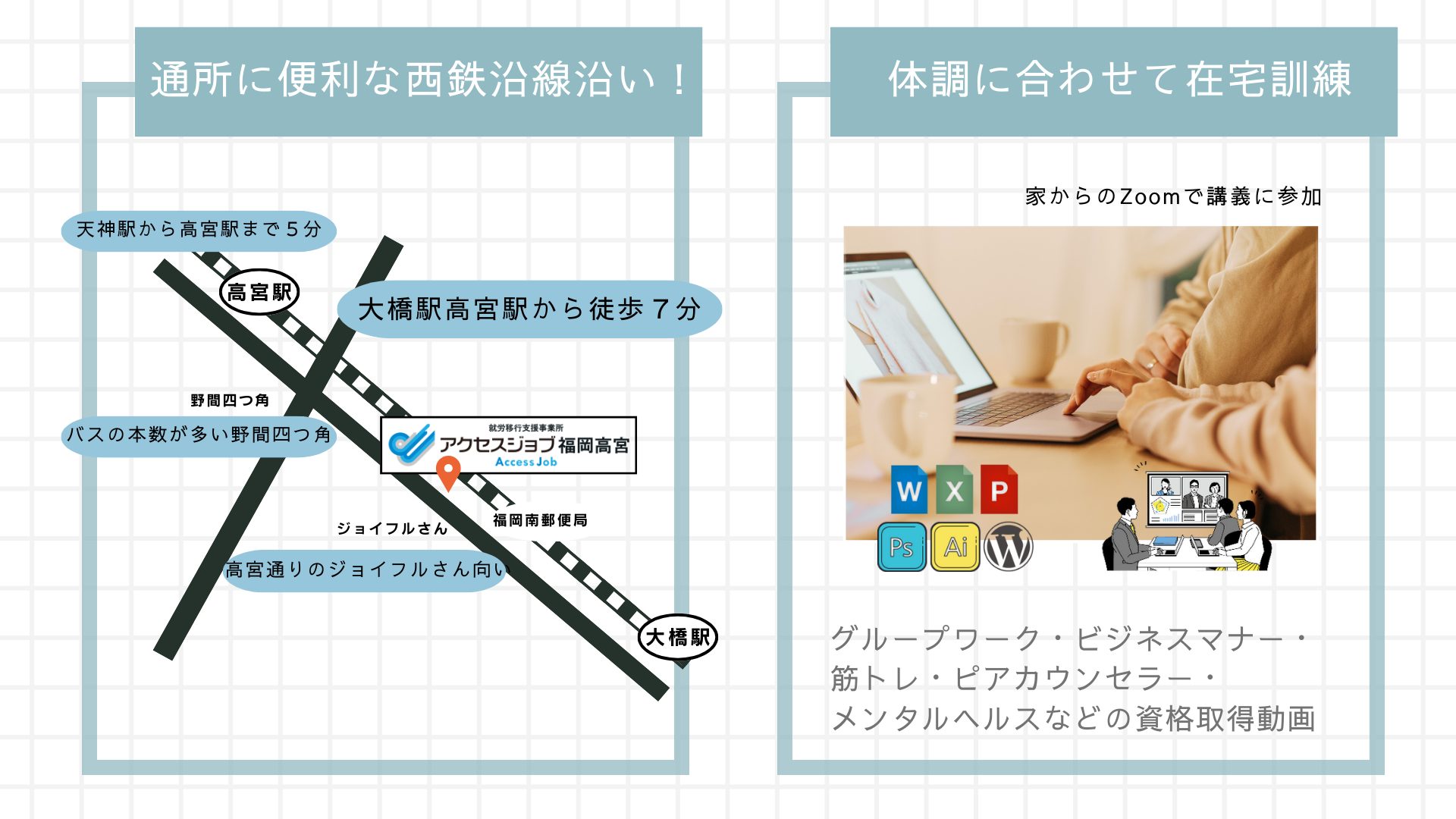 事業所の特徴